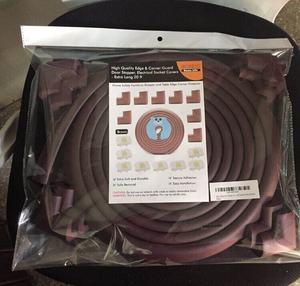 Baby 5m/16.4ft striscia di protezione del bordo ispessente + 8 angoli + 2 tappi per porte protezione del bordo per mobili kit di sicurezza per bambini - Product Image 6