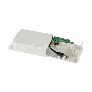 Divisor PoE de 24 V y 100 Mbps, 1 a 2 puertos, resistente al agua, para monitoreo de seguridad de la red - Product Image 1
