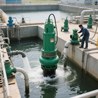 Pompe à eaux usées en fonte de qualité industrielle, résistante à la corrosion, pour une longue durée de vie