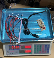 Kit Permainan Arcade DIY USB Zero Delay Board Encoder PC Raspberry Ouka Central Control Coin Pusher Terbuat dari Plastik PCB Kayu Boxing