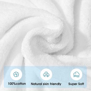 Hot Selling Luxury High Quality Disposable Compressed Plain 100% Pure White Cotton <b>Terry</b> <b>Towel</b> Hotel 21 Bath <b>Towels</b> - Product Image 4