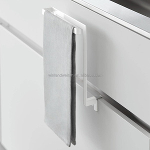 ZENEWOOD Portasciugamani da Cucina Moderno Pieghevole a Tre Strati in Metallo Ecologico da Appendere Sopra il Mobile - Product Image 1