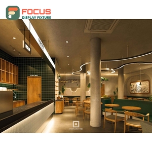 ตู้โชว์กาแฟระดับมืออาชีพ แผงกระจกนิรภัย ช่องแสดงอุปกรณ์เสริม ตู้โชว์ร้านกาแฟ - Product Image 6