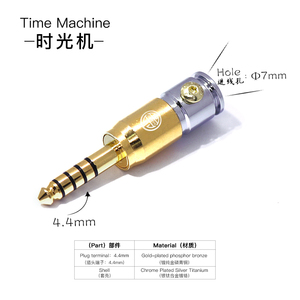 อะแดปเตอร์สเตอริโอ OEM DIY ขนาด 3.5 มม. ตัวผู้ เป็น 6 มม. ตัวเมีย ชุบทอง สำหรับหูฟัง ของใหม่ - Product Image 3