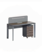 Vente chaude Poste de travail de bureau moderne en acier pour bureau à domicile, hôpital et école - Fabricant OEM sur mesure Commande en gros