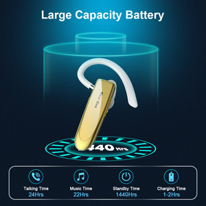 New Bee Hot Selling B41 gancio per l'orecchio chiamate di telefoni <span class=keywords><strong>cellulari</strong></span> auricolare auricolare Bluetooth a orecchio singolo per la guida - Product Image 4
