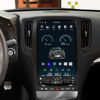 Écran de style Tesla de 13 pouces pour Infiniti G35 G37 Coupé Q40 Q60 2015 avec navigation WIFI 4G, tablette autoradio Android