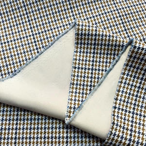 Tela de Gamuza Suave con Estampado de Pata de Gallo de Alta Calidad para Prendas y Abrigos - Product Image 4