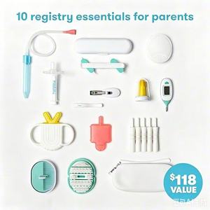 Kit Esencial para Bebés NZM, Set de Regalo de 10 Piezas para Recién Nacidos, Incluye Artículos para el Bienestar, Alivio de Gases, Herramientas de Cuidado y Juguete para la Dentición - Product Image 6