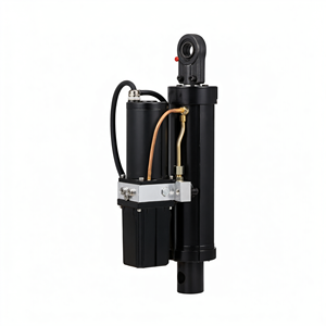 Tige de poussée hydraulique électrique TG63-200 en fonte, actionneur hydraulique haute précision pour équipement de levage - Product Image 1
