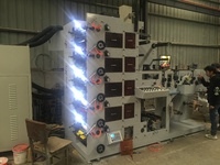 ZBRY-650 Nouvelle machine d'impression flexographique rouleau-à-rouleau 6 couleurs avec structure empilable, UV en option et alignement automatique