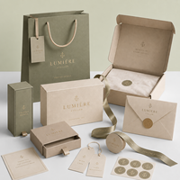 Impresión personalizada, hecho a mano, papel rígido de lujo, cartón negro, caja de regalo con cierre magnético vacío Simple