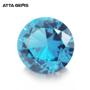 스위스 # 120개 합성 블루 아쿠아마린 스톤 합성 스피넬 스톤 미국 및 유럽 판매용 - Product Image 1