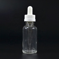 Emballage de sérum pour soins de la peau à base d'huiles essentielles, flacons compte-gouttes en verre transparent, vert, bleu, ambre, 5 ml à 120 ml, impression sur écran, bouchon sécurité enfant