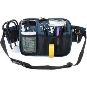 Paarse Verstelbare Nurse Fanny Pack Verpleegkundige Organizer Riem Nurse Schort Heuptas Organizer Zakje