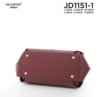Sac à main et sac à bandoulière 2-en-1 de luxe en PU pour femme, collection QAZA Factory OEM, avec blocs de couleur tendance, vente en gros pour dames