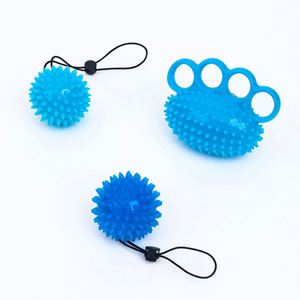 Balle de préhension en silicone pour la rééducation des personnes âgées atteintes d'AVC et d'hémiplégie, renforce la force des bras avec un appareil d'entraînement pour les poignets - Product Image 1