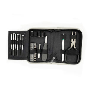 Kit d'outils de réparation de montres de précision, 24 pièces, en métal, multifonctionnel, pour usage domestique, jeu de tournevis, 16x10x4cm - Product Image 1