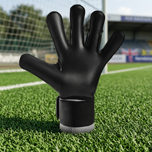 Gants de gardien de but en latex allemand de qualité supérieure, design personnalisé, noir et marron, latex allemand extensible - Product Image 6