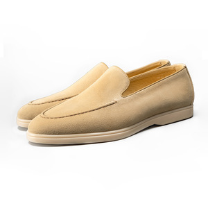 Chaussures en cuir 2026 confortables, antidérapantes, respirantes, style décontracté pour hommes, fabriquées à la main - Product Image 6