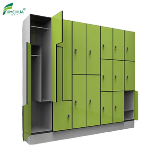 FUMEIHUA Casier HPL durable en forme de Z pour le rangement du vestiaire - Product Image 1