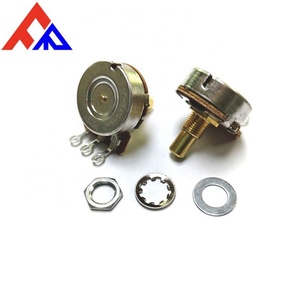 Vente directe du fabricant FANRUI, potentiomètre rotatif CTS de 24 mm, RK241T01-M8C6.65-RC19A8-A500K20%-FR, guitare électrique, basse - Product Image 2