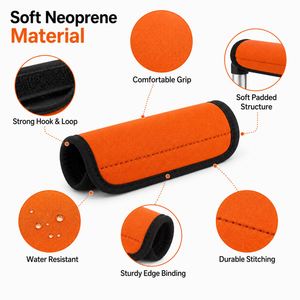 Funda Protectora de Neopreno Suave para Asa de Equipaje con Logotipo Personalizado, para Maletas, Carritos de Bebé y Regalos Promocionales - Product Image 4