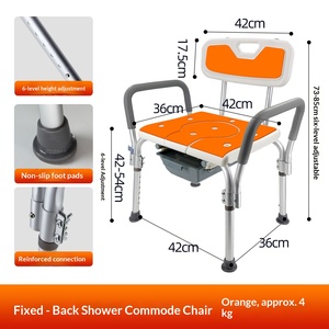 Sillas <span class=keywords><strong>de</strong></span> <span class=keywords><strong>Baño</strong></span> Plegables <span class=keywords><strong>para</strong></span> <span class=keywords><strong>Discapacitados</strong></span>, <span class=keywords><strong>Silla</strong></span> <span class=keywords><strong>de</strong></span> Ducha <span class=keywords><strong>con</strong></span> <span class=keywords><strong>Ruedas</strong></span>, Inodoro <span class=keywords><strong>para</strong></span> Personas Mayores - Product Image 5
