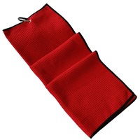 Fabricant d'accessoires de golf personnalisés Serviette de golf Serviette de nettoyage en microfibre pour le sport et la salle de sport
