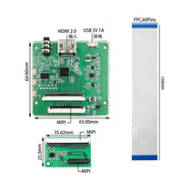 Écran de panneau lcd tft carré de 2.9 pouces, 2160x2160, 2.9 pouces, carré lcd avec carte pour projet VR AR
