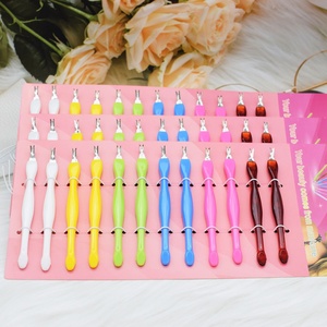 Populaire 12 Pack Ongles Cuticule Fourchette Couteau Remover Tondeuse Poussoir Peau Morte Fourchette <span class=keywords><strong>Manucure</strong></span> Pédicure Nettoyant Soins pour Nail Shop - Product Image 6