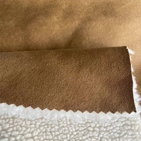 Tissu en daim Sherpa doux 100% polyester de haute qualité pour vêtements Matériau confortable pour gilets