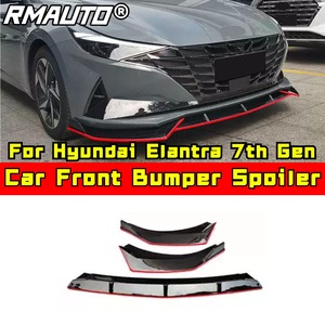 Pour Hyundai Elantra 7ème Génération : Lame de Pare-chocs Avant, Diffuseur, Spoiler, Protection de Pare-chocs, Kit Carrosserie, Accessoires Auto - Product Image 3