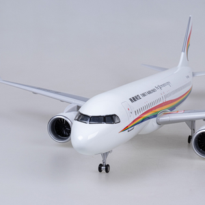 Ajb 47Cm Nhựa Nhựa Máy Bay Mô Hình Biểu Tượng Tùy Chỉnh Mô Hình Đèn Ít Thời Gian Vẽ Một Thiết Kế Diecast Đồ Chơi Máy Bay - Product Image 2