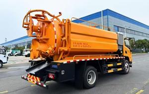 Camion de dragage, de nettoyage et d'aspiration des eaux usées combiné Delong, capacité de 12 mètres cubes - Product Image 6