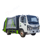 Camion compacteur à chargement arrière personnalisé de 12 m3, alimenté au diesel, avec transmission 4x2, pour la collecte municipale et la voirie sanitaire