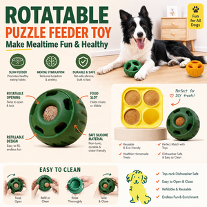 NicePets Bol de nourrissage lent en silicone à ventouse grande capacité |   Bol antidérapant et anti-étouffement pour <span class=keywords><strong>chat</strong></span> et chien |   Bol moulé sur mesure - Product Image 1