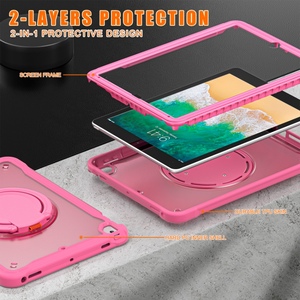 2024 nhiệm vụ nặng nề trẻ em chống sốc Silicone + <span class=keywords><strong>PC</strong></span> chống mùa thu trường hợp máy tính bảng cho Ipad <span class=keywords><strong>9.7</strong></span> trường hợp - Product Image 4