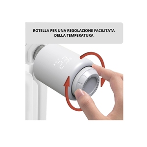Valvola Termostatica Intelligente per Radiatore, Confezione da 3, Controllo da Smartphone iOS e Android - Product Image 3