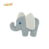 Famipet Fabricant, Vente en gros personnalisée, Nouveaux jouets couineurs pour chiens en peluche douce, froissée et à design d'animaux mignons