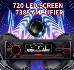 Hi-Fi Stereo Amplifier Car MP3 <b>Player</b> with <b>USB</b>/ FM Transmitter Remote Control ISO Cable and 1 Year Warranty - Product Image 3
