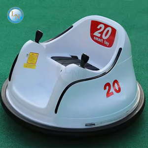 Fábrica Azul Rojo blanco amarillo 6V paseo en coche de parachoques eléctrico para niños pequeños juguete eléctrico 360 zona de giro parachoques niños coche de parachoques - Product Image 1