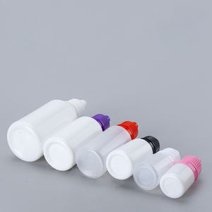 10ml 20ml Botellas cuentagotas de plástico cosmético Botella de 30ml Cuentagotas de plástico con tapa - Product Image 2