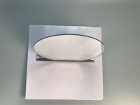 La fábrica produce espejos de cristal plateados a prueba de explosiones redondos personalizados de alta calidad