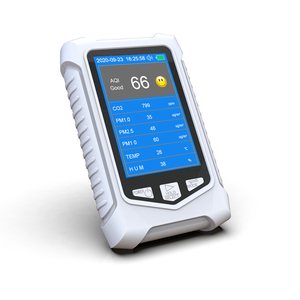 Analyseur de CO2 portable DM126, moniteur de qualité de l'air intérieur, CO2, PM2.5, PM10, PM1.0, température, humidité, écran LCD avec stockage de l'historique - Product Image 2
