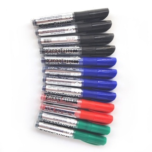 Juego de Marcadores de Pizarra Blanca de Borrado en Seco de Fábrica OEM, 4 Colores, Borrables, para Uso Escolar y de Oficina - Product Image 2