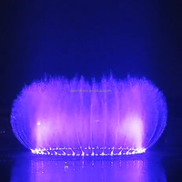 Grande fontaine de bonne qualité fontaine de danse de musique de piscine extérieure avec fontaine laser et de musique (lac/villa)