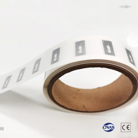 Étiquette programmable personnalisée 21*11mm Nfc213 étiquette RFID petite taille incrustation humide autocollant NFC étiquette blanche