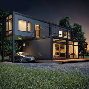 <span class=keywords><strong>Casas</strong></span> Prefabricadas de Lujo Portátiles, Personalizables, de Dos Pisos, Tipo Contenedor, Casa Modular Prefabricada - Product Image 4
