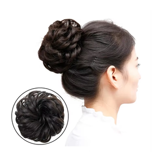 Vigoureux Wrap Femmes Remy Cheveux Tissage Extension Queue De Cheval En Désordre Bouclés Postiches Haute Qualité Cheveux Humains - Product Image 3
